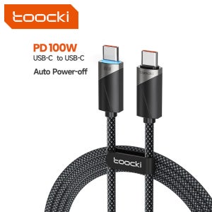 투키 PD 100W USB C to C 케이블 아이폰 17 16 아이패드 삼성 샤오미 PD 고속 충전기 데이터 케이블 5A E-마커 칩