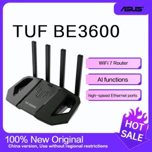 ASUS 라우터 WiFi 7 BE3600 TUF 게이밍 라우터 AI 라우터 홈 WiFi 랜덤 그룹 라우팅 메시 무선 공유기 5G 라우터 와이파이