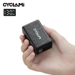 130 PSI CYCLAMI AM6 자동 에어 펌프 휴대용 포켓 전동 공기 주입기 타이어 공기압 디스플레이 타이어 공기 주입기 MTB 로드 바이크 FV AV