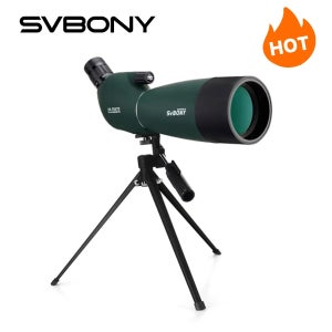 SVBONY SV28 망원경 스포팅 스코프 강력한 줌 기능 단안경 FMC BAK4 방수 조류 관찰 및 표적 사격용