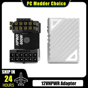 RTX 40 시리즈 그래픽 카드 PCIe5.0 PSU 어댑터 ATX3.0 12VHPWR 12+4 16핀 풀 600W M-F 180 °   뷰티파이 와이어링 아티팩트 연결