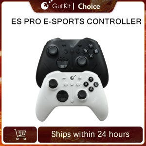 GuliKit ES Pro E-스포츠 컨트롤러(닌텐도 스위치 1/2용) PC Windows Android iOS macOS용 TMR 조이스틱이 포함된 무선 게임패드