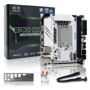 JGINYUE B760 마더보드 LGA 1700 지원 인텔 코어 I3/I5/I7/I9 12세대 13세대 DDR4 M.2 NVMe 메모리 새로운 데스크탑 ITX B760i 게이밍