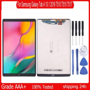 삼성 갤럭시 탭 A 10.1 2019 T510 T515 T517 SM-T515 SM-T510 LCD 디스플레이 터치 스크린 디지타이저 어셈블리용 100% 테스트 완료 LCD