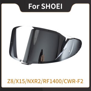 SHOEI Z8-X15 용 헬멧 렌즈 오토바이 헬멧 바이저 풀 페이스 헬멧 안경 오토바이 헬멧 변색 렌즈 실드 렌즈
