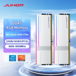 주호 메모리 RGB DDR5 32GB(16GBX2) 6000MHz 6800MHz 7200MHz 8000MHz DDR5 16GB 데스크탑 메모리 램