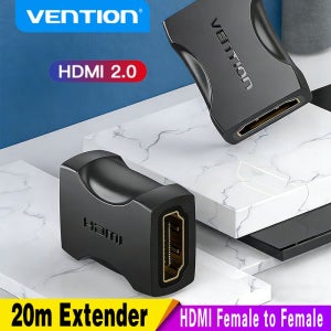 Vention 2.0 HDMI 익스텐더 어댑터 HDMI 암-암 커넥터 4k HDMI 확장 컨버터 어댑터 PS4 모니터 HDMI 케이블용