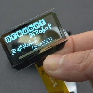 DFROBOT DFR0934 1.51 inch OLED Transparent Display with Converter (Breakout)