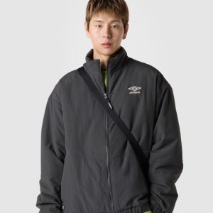 [엄브로] 클래식 패딩 봄버 자켓 차콜(UQ321CPJ92) UQ321CPJ92_DCH0