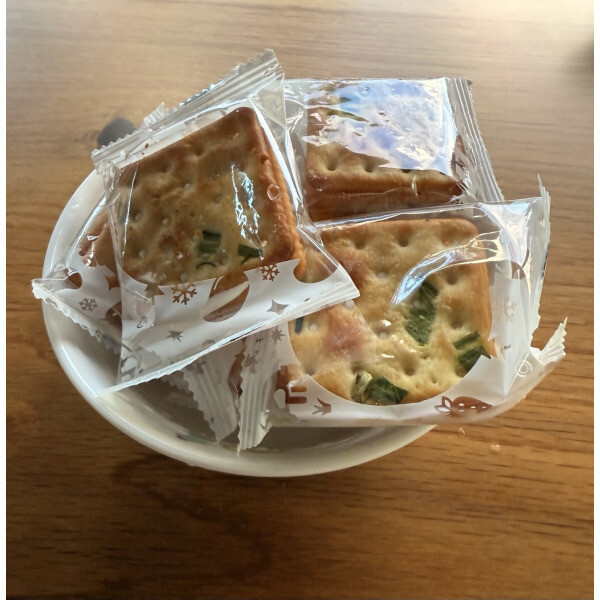 대만 쫀득 쿠키 설화 대파맛 누가크래커