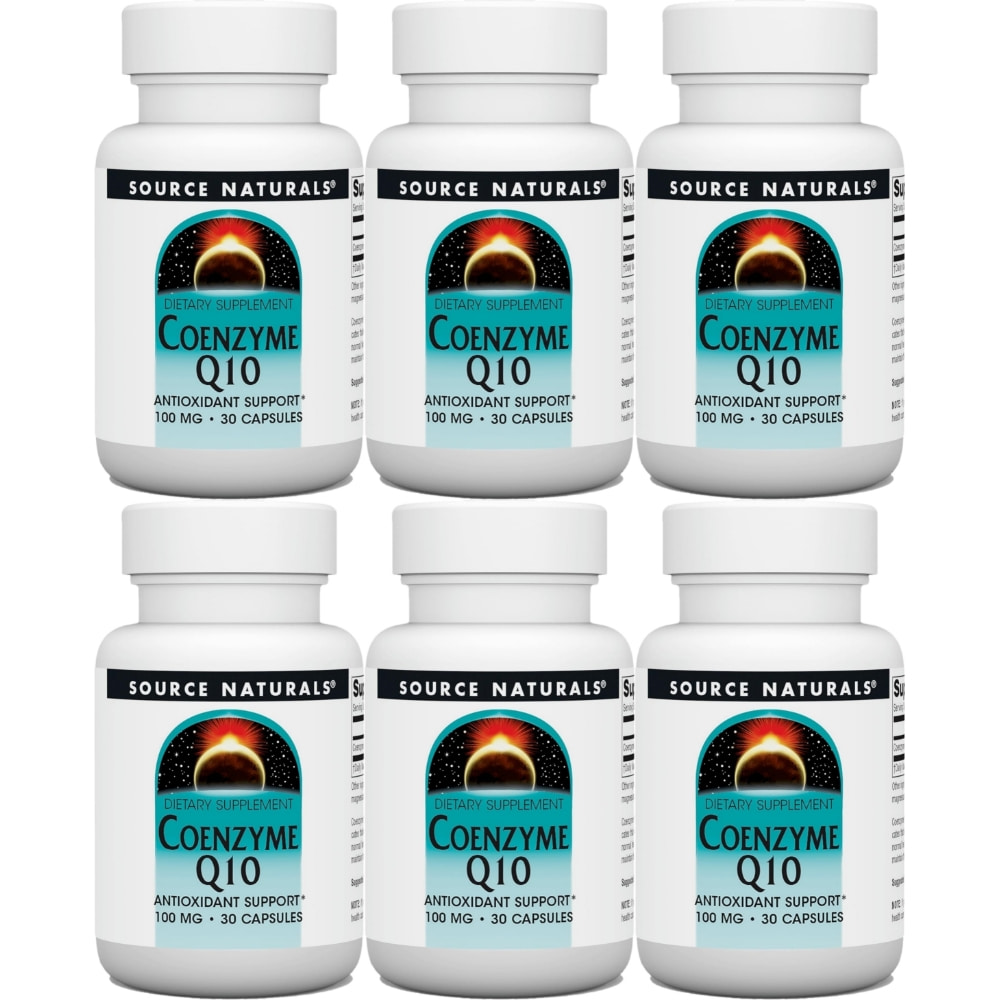 소스내추럴스 코엔자임 큐텐 코큐텐 100mg 캡슐 6개 30개