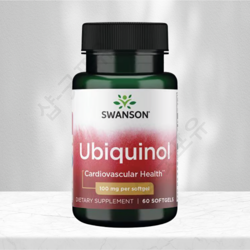 스완슨 유비퀴놀 100mg 60정 코엔자임 Q10 코큐텐 coq10 ubiquinol 1개