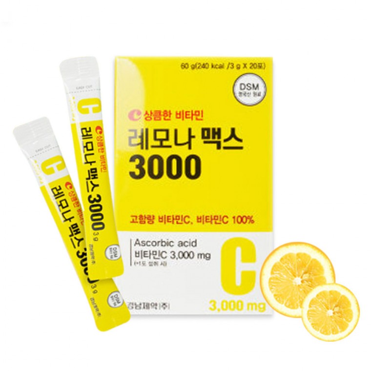 상큼한 비타민 레모나 맥스 3000 20포 1개 1정