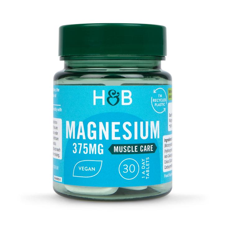 H&B Magnesium 홀랜드앤바렛 마그네슘 375mg 30정 6개