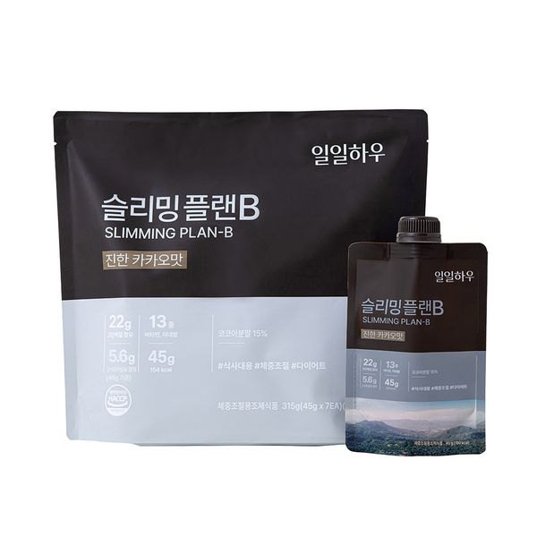 일일하우 슬리밍 플랜B 진한 카카오맛 성분 분석