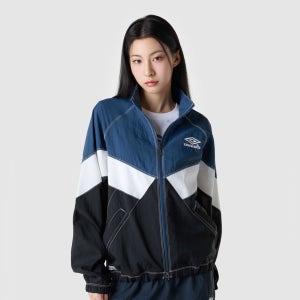 [엄브로] 크리스피 타슬란 긴팔 자켓 블루(UQ321CJK91)