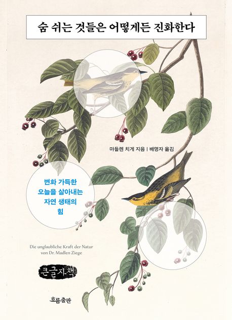 숨 쉬는 것들은 어떻게든 진화한다 : 변화 가득한 오늘을 살아내는 자연 생태의 힘 : 큰글자책