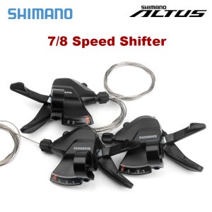 시마노 M315 7 8 단 MTB 시프터, Altus RD-M310 리어 드레일러, 산악 자전거 3S 자전거 기어 디스플레이 레버, 21S 24V
