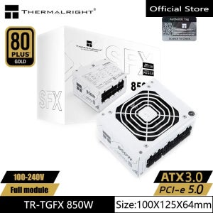 Thermalright 컴퓨터당 TR-TGFX850W 화이트 alimentatore, SFX 모듈러, ATX3.0 지원