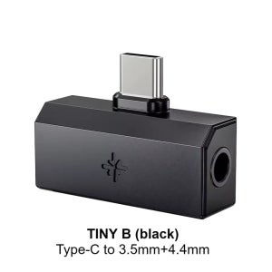 FiiO SNOWSKY Tiny A / Tiny B HiFi 휴대용 헤드폰 앰프 오디오 어댑터 PCM 384kHz DSD256 3.5mm / 4.4mm 타입 C