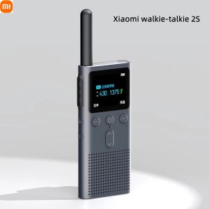 샤오미 워키토키 2S 120시간 대기 듀얼 모드 5km 통화 거리 1.77인치 컬러 스크린 4W 출력 IP54 방수 야외 보안 인터콤