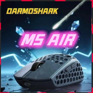 다모샤크 M5 에어 카본 파이버 마우스 31g 3모드 2.4GHz 8K 연결 PAW 3950 30000dpi 750IPS CNC 스크롤 휠 탑재 게임용 PC 마우스