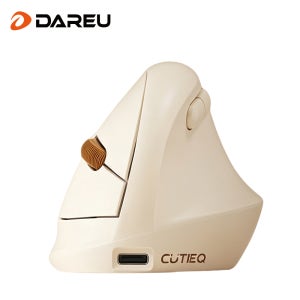 DAREU 미니 인체 공학적 수직 마우스 2.4G USB Bluetooth 무선 광 마우스 3 조정 가능한 DPI 1000,1600,2400 작은 손용