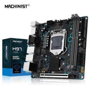 MACHINIST H97 STRONG 메인보드는 인텔 코어 I7/i5/i3/E3 LGA1150 CPU, DDR3 RAM, VGA/HDMI/DP/COM, 듀얼 LAN, WIFI, M