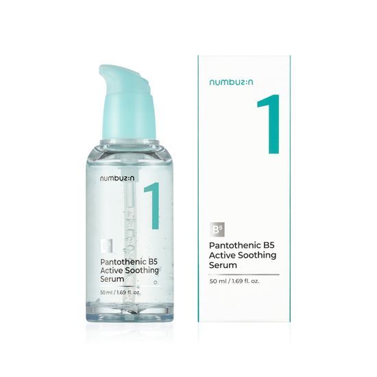 [수분진정] 넘버즈인 1번 판토텐산 액티브업 수딩세럼 50ml 리필기획 (50ml+50ml)