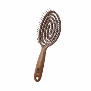 야오 헤어브러쉬 우드라운드
