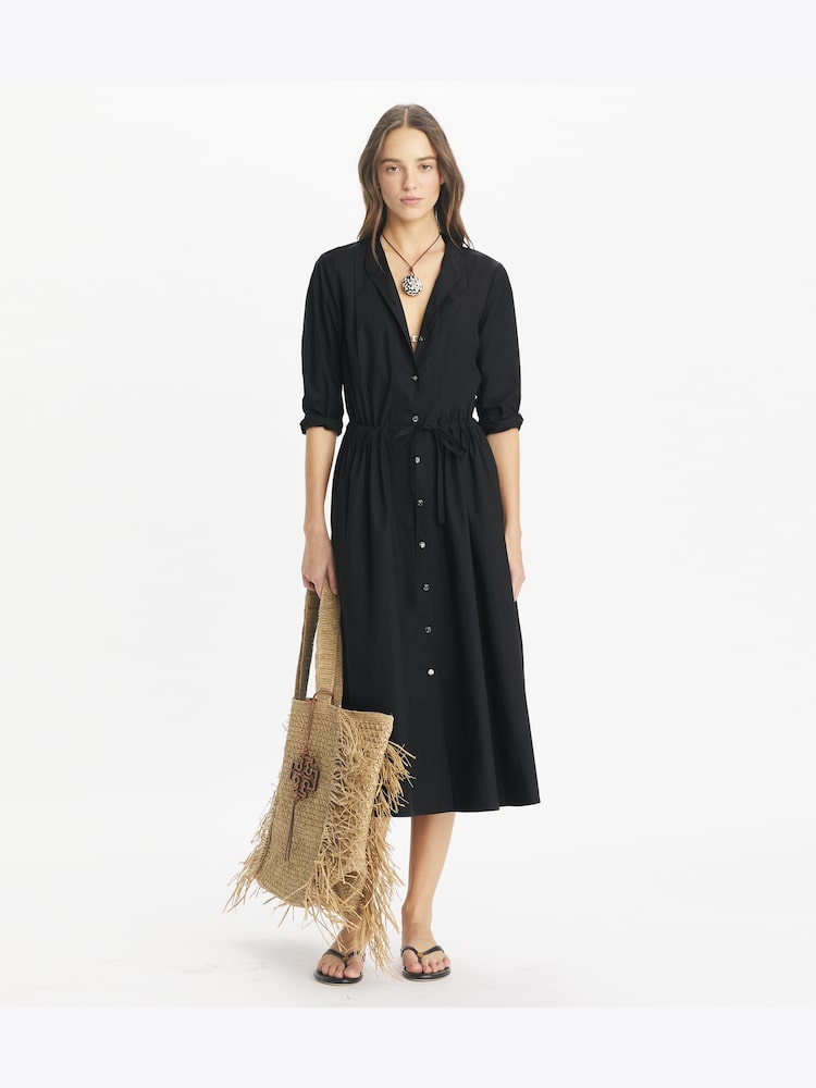 [토리버치] Poplin Shirtdress - Black 검정색 TB512LLD15
