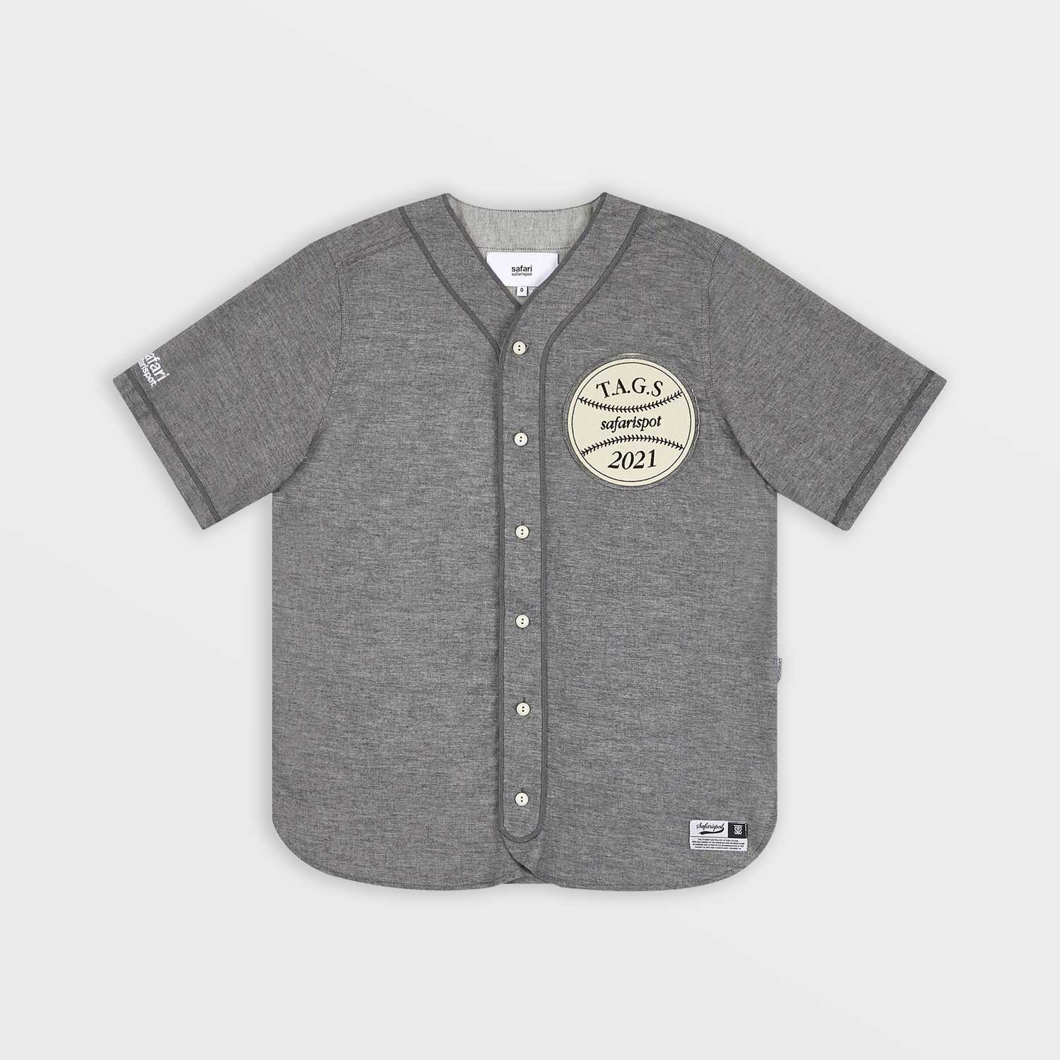 [사파리스팟] Roux Base Uniform Dugout Shirts (Black)