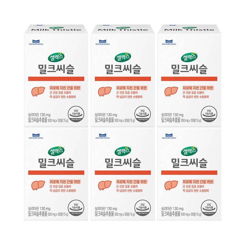 셀렉스 밀크씨슬 6개 60정