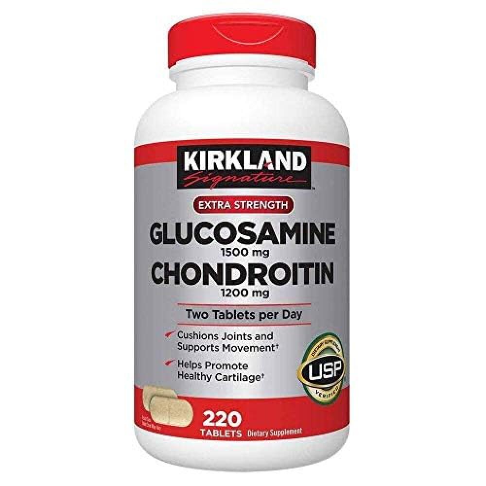 커클랜드 글루코사민 콘드로이친 1200mg 태블릿 220정 1개