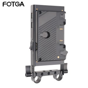 Fotga Anton Bauer 골드 마운트 전원 공급 장치, 소니 A7M4, A73, 니콘 Z5, Z6, Z7, 후지 GH5, GH6, BMPCC, 4K, 6K, 15mm DSL