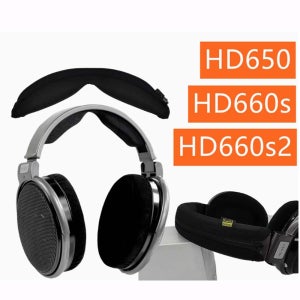 젠하이저 HD650 HD660S HD660S2 헤드폰용 교체 헤드밴드 쿠션 커버