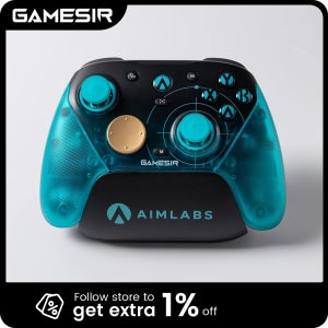 GameSir G7 Pro 8K Aimlabs Edition 무선 게임 컨트롤러(닌텐도 스위치 2, 안드로이드, iOS, 스팀 및 윈도우 PC 조이스틱용)