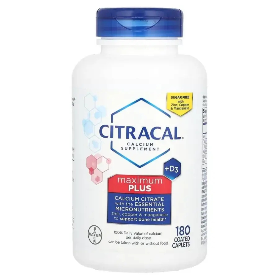 해외배송 <b>Citracal</b> 시트라칼 맥시멈 플러스 <b>비타민D</b>3 180정 Maximum Plus