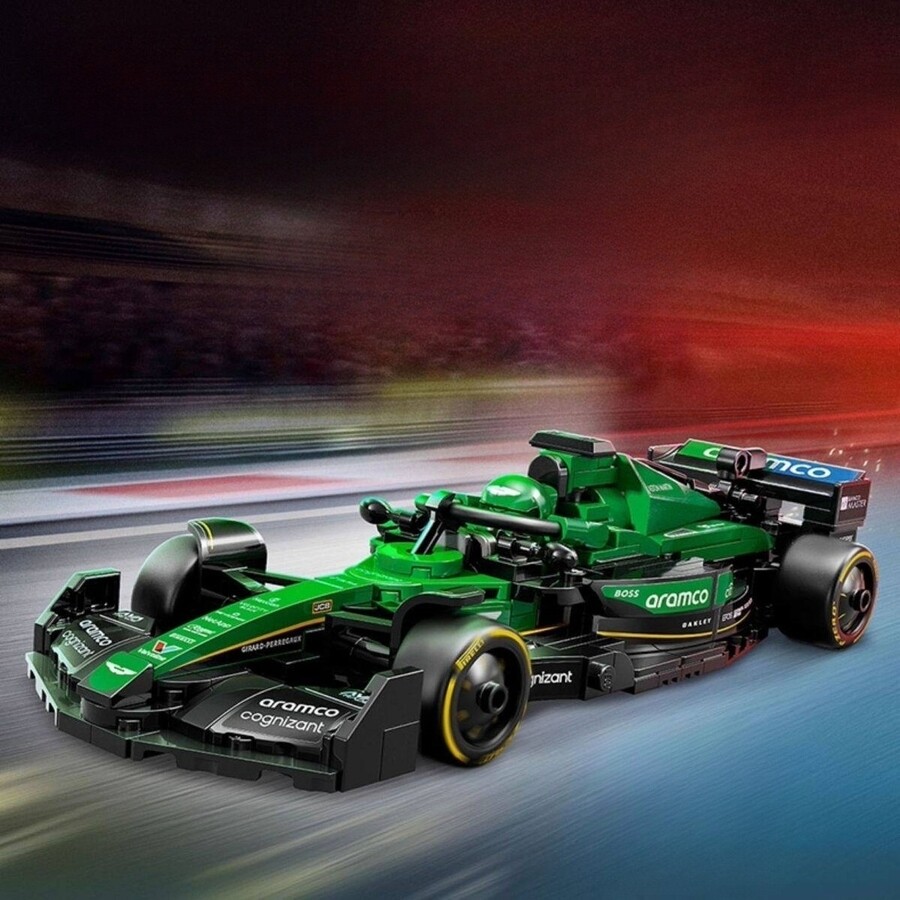 브릭덕 테크닉 애스턴 마틴 사우디 아람코 F1 AMR24 레이싱 조립블록 미니어처77245