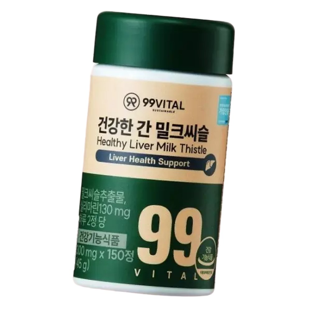 99바이탈 건강한 간 밀크씨슬 150정 4549218 1개
