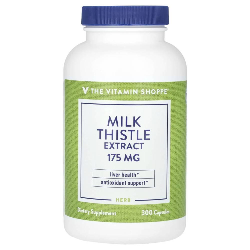 The Vitamin Shoppe 더 비타민 쇼페 밀크씨슬 추출물 175mg 캡슐 300정 1개