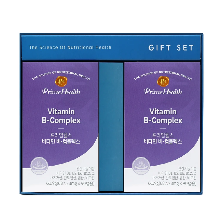 마더네스트 프라임헬스 비타민B 컴플렉스 90정 2박스 6개월분