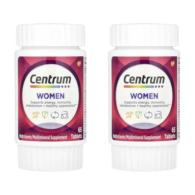 Centrum 센트룸 우먼 멀티비타민 65정 2개