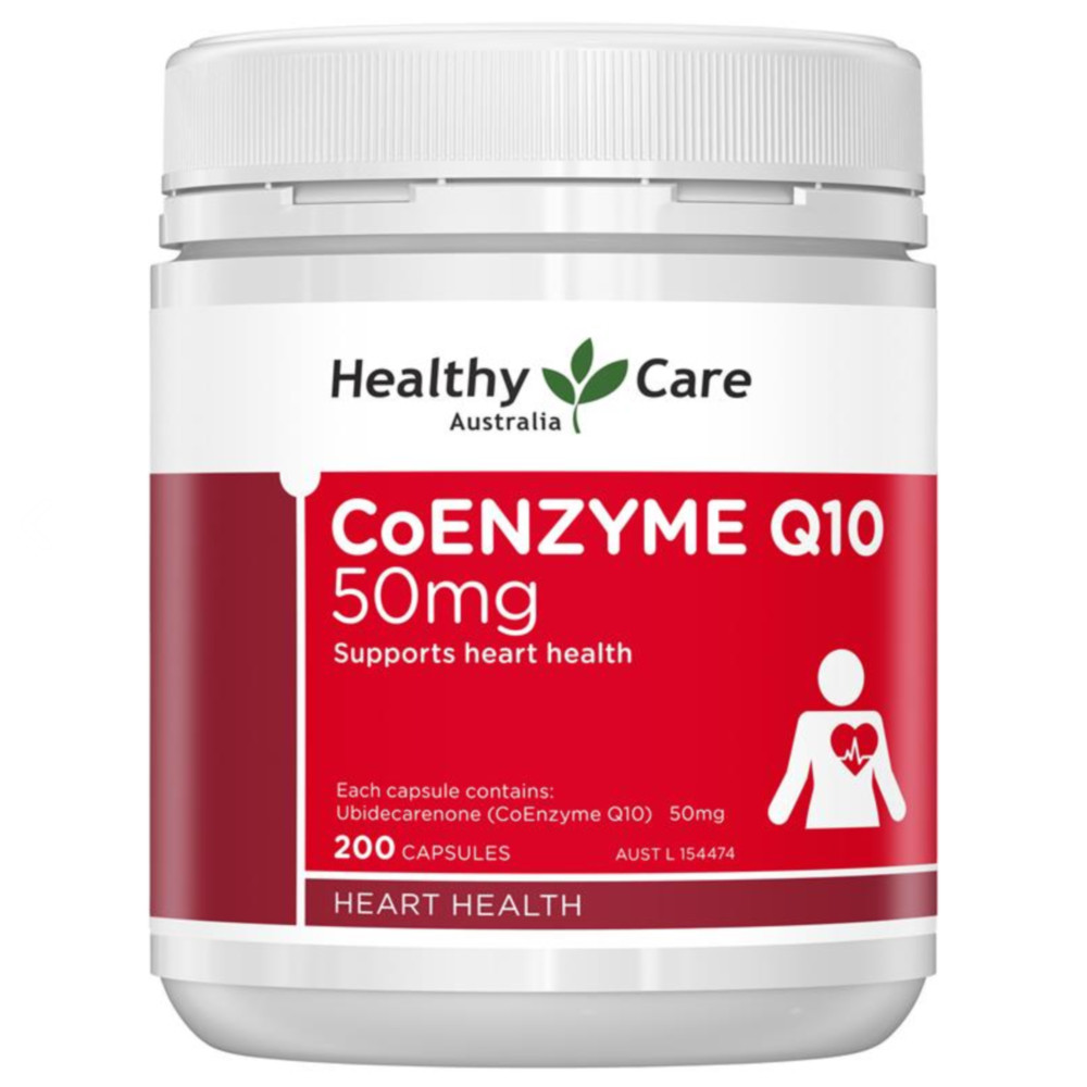 헬씨케어 Healthy Care 코엔자임 Q10 50mg 200정 호주 내수용 정품 1개
