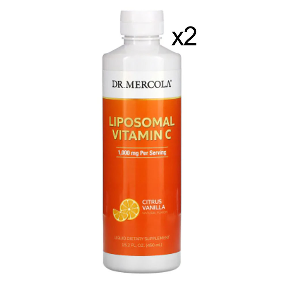 닥터머콜라 액상 리포조말 비타민C 1000mg 450ml x 2개 시트러스 바닐라 449.517ml