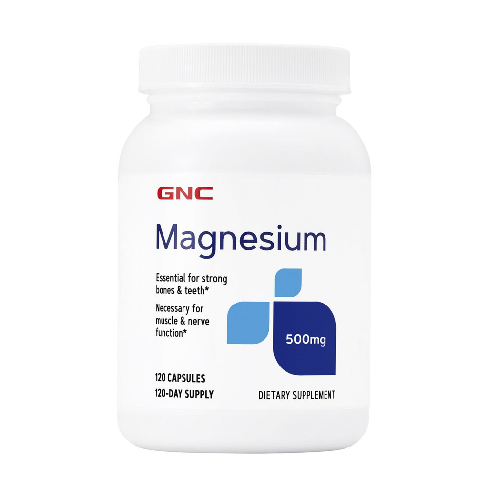GNC 마그네슘 500mg 캡슐 120정 1개