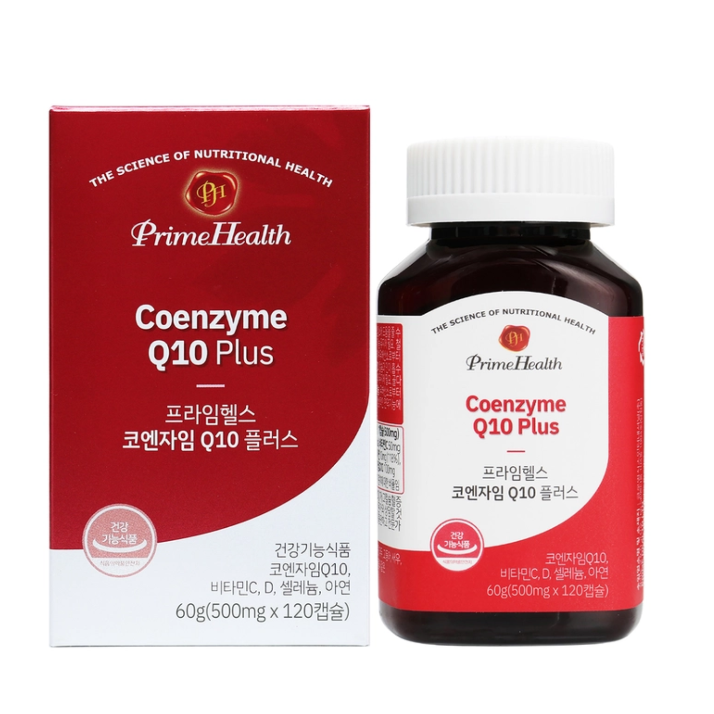 프라임헬스 코엔자임 Q10 플러스 500mg x 120캡슐 프라임헬스 코엔자임 Q10 플러스 500mg x 120 1개
