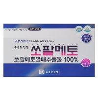 종근당건강 쏘팔메토 320mg x 60캡슐 x 2개입