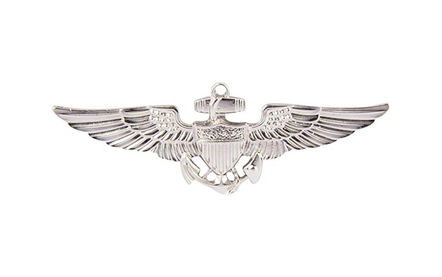 [아마존 공식]A N KINGPiiN Silver Winged Shield 옷깃 핀 배지 선물 파티 셔츠 칼라, 남성용 코스튬 핀 액세서리 브로치, 에나멜