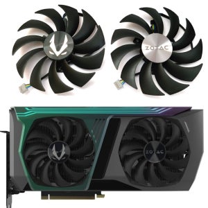 새로운 100MM 4PIN CF1010U12S RTX 3070 AMP Holo GPU 팬, ZOTAC GAMING GeForce RTX 3070 AMP Holo 비디오 카드 냉각 